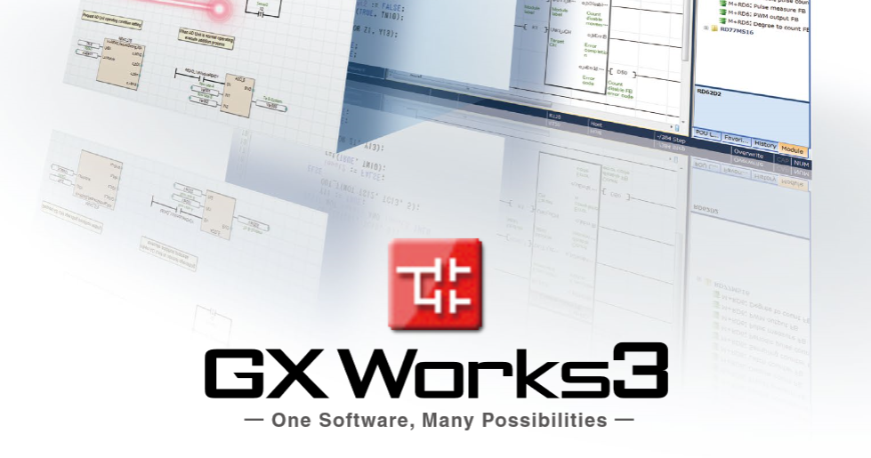 نرم افزار PLC MITSUBISHI - GX WORKS 3 - فنی مهندسی آروین نوین کنترل