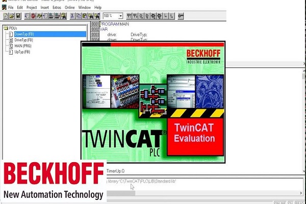 نرم افزار TwinCAT 2 بکهوف