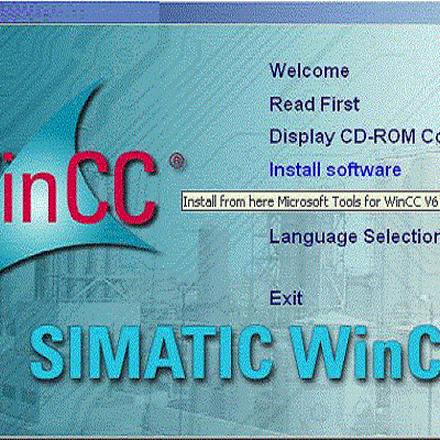 نرم افزار WINCC Explorer 6.2 sp3