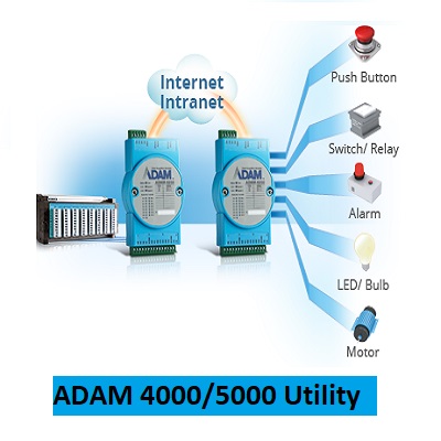 نرم افزار ADAM 4000/5000 Utility